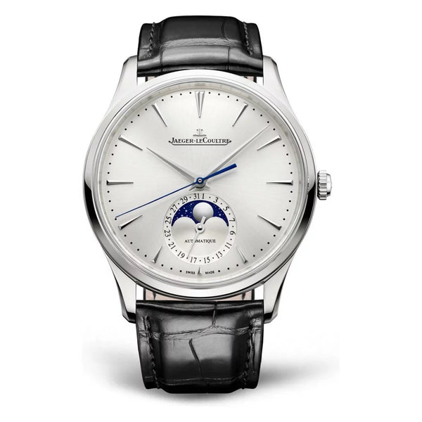 Ultra Thin Moon Silver Dial Watch - 1